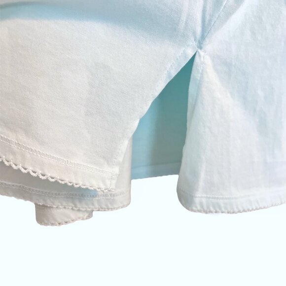 Miss Elaine Short Nightgown Women's Size Small Lightweight Cap Sleeves Blue Aqua - Picture 6 of 10